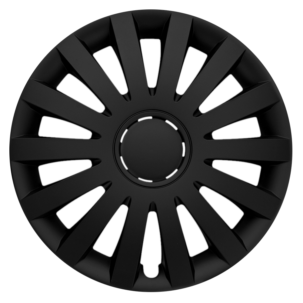 Größe wählbar Schwarz-Weiß 16 Zoll Radkappen / Radzierblenden GRALO MATT universal passend für fast alle Fahrzeugtypen 