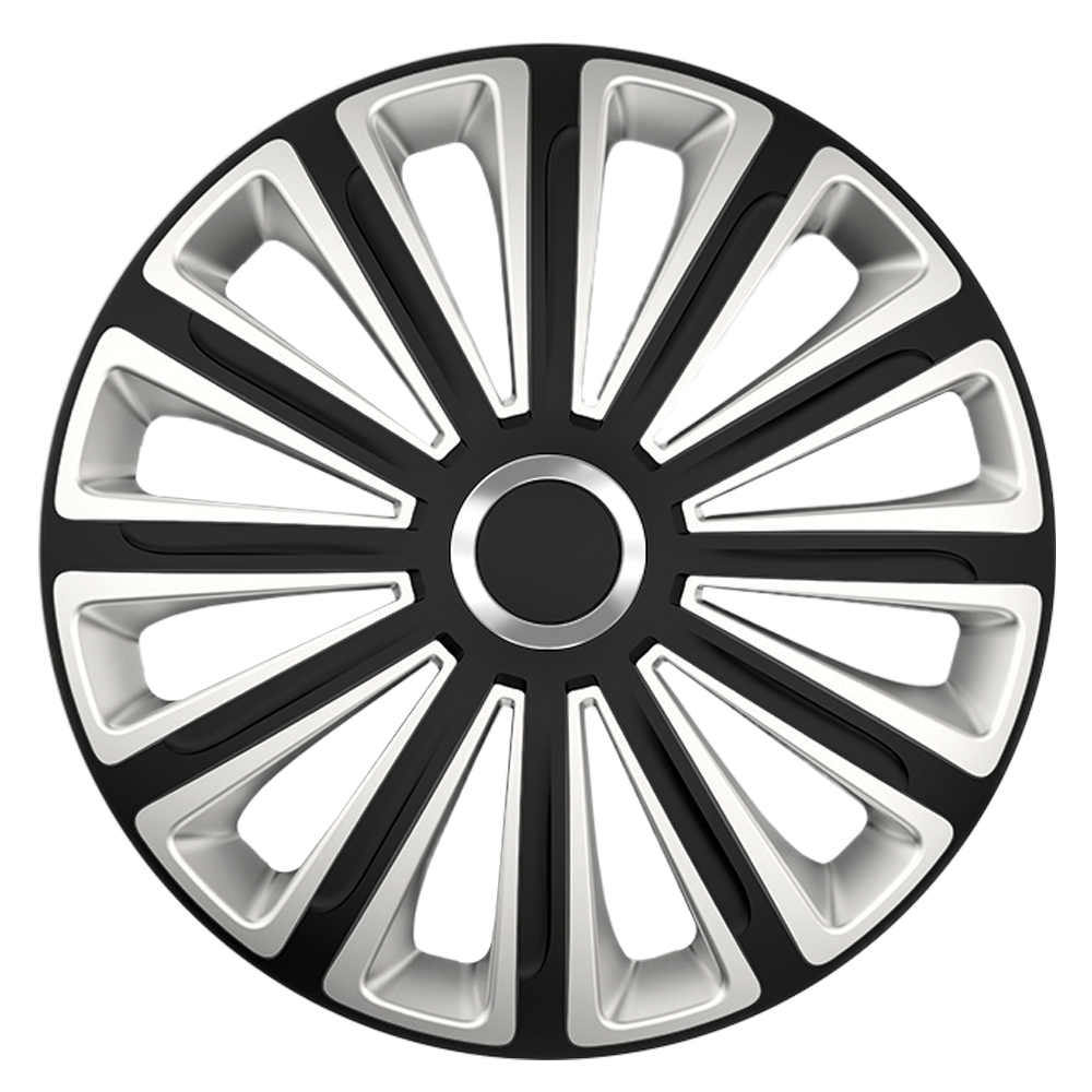 RADKAPPEN - TREND RC BICOLOR - SCHWARZ SILBER