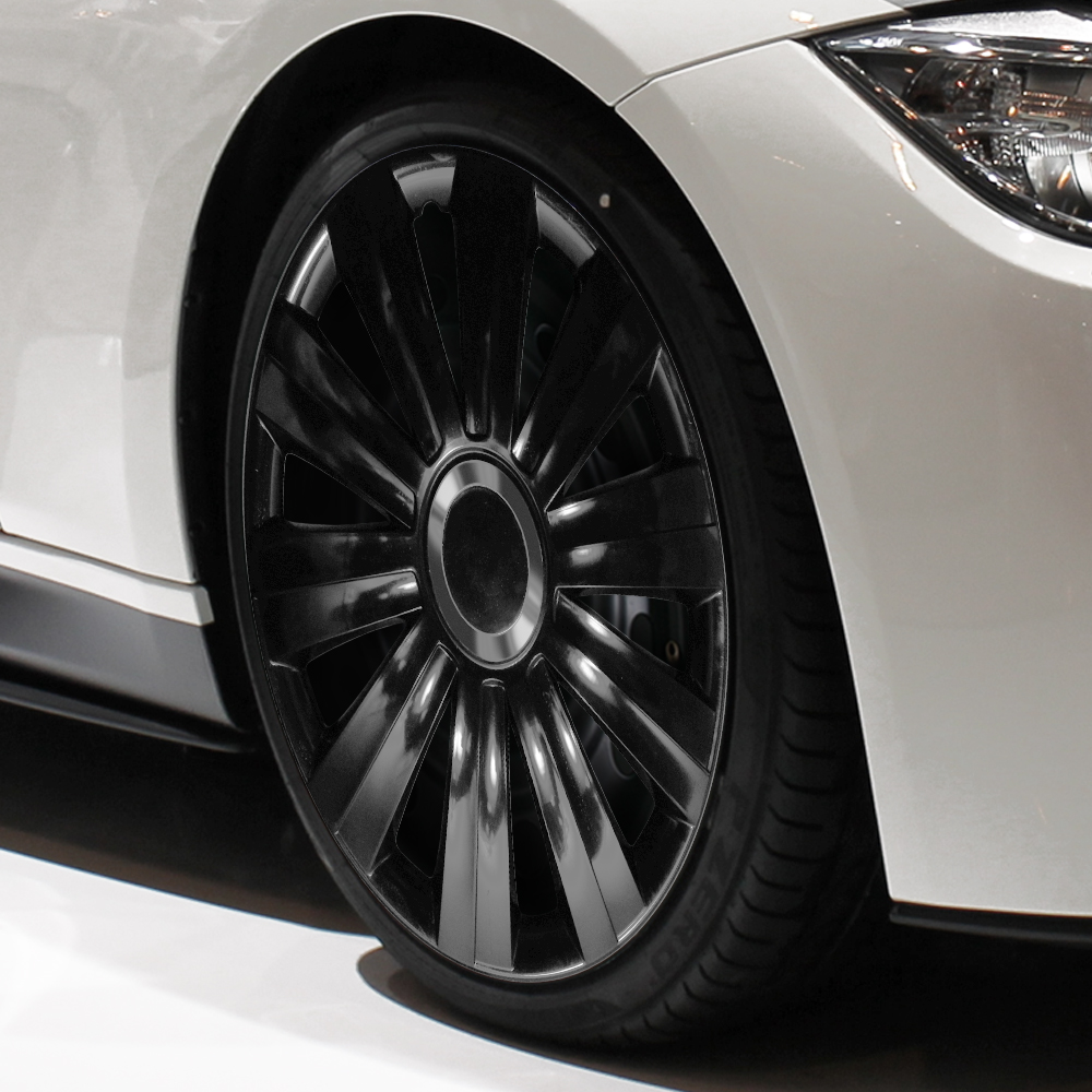 Radkappen Viper Gloss schwarz 15 Zoll Radzierblenden - Auto Radkappen