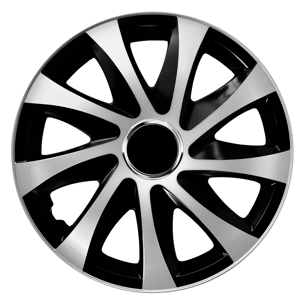 engineering Radzierblende Cliff 13 Zoll Silber Set 4 Stück in.pro