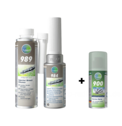 TUNAP 989 + 984 Injektor Direkt-Reiniger + 900 Service Spray GRATIS