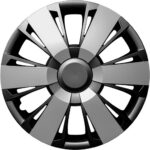 Bild von Radzierblenden Omega Duo Silber/Schwarz