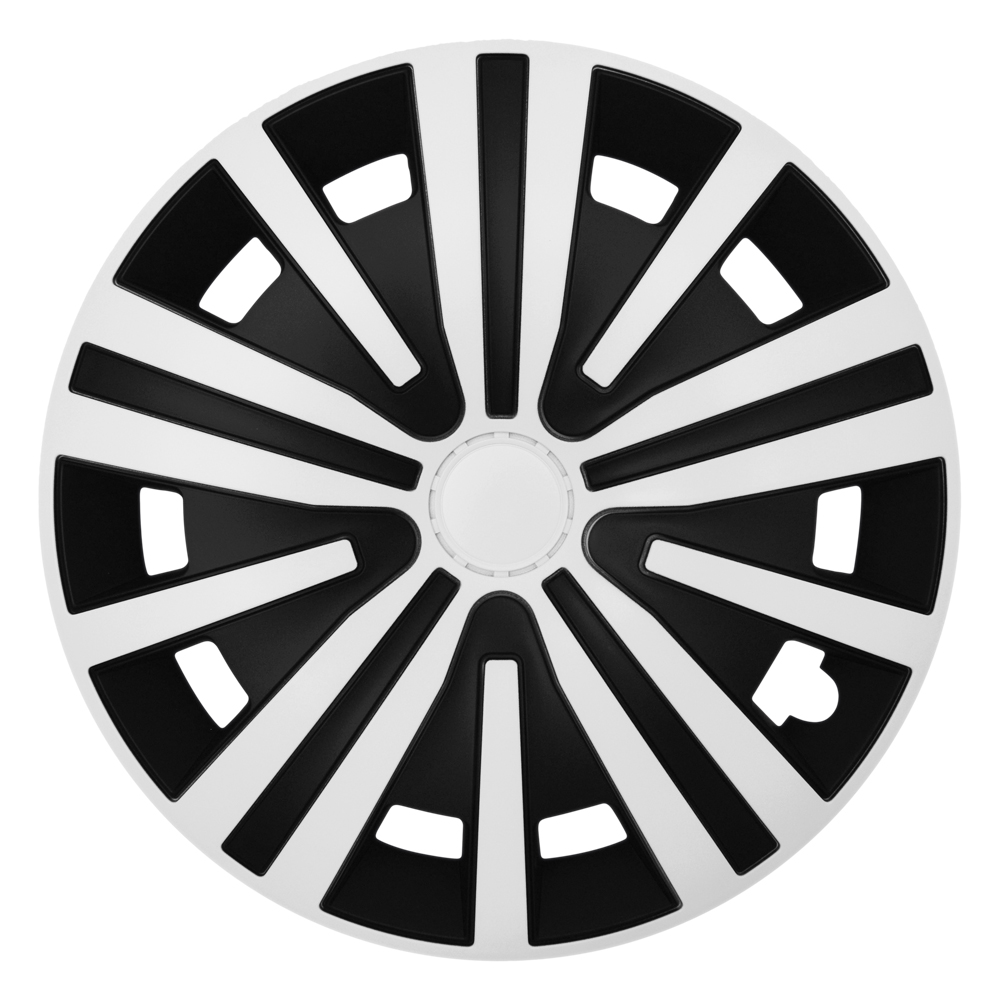 SPINEL white black - Auto-Radkappen.de