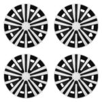 Radkappen Spinel white black weiß schwarz 15 Zoll – Bild 2
