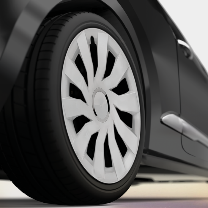 Auto - RADKAPPEN - CLIFF PLUS WHITE - Weiss