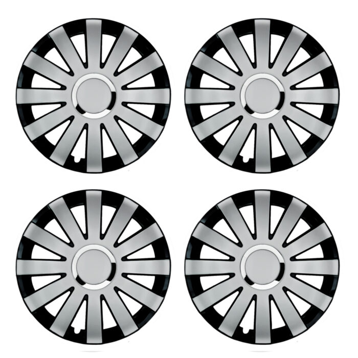 RADKAPPEN - ONYX SILVER BLACK - Silber/Schwarz