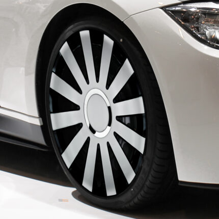 Auto - RADKAPPEN - ONYX SILVER BLACK - Silber/Schwarz