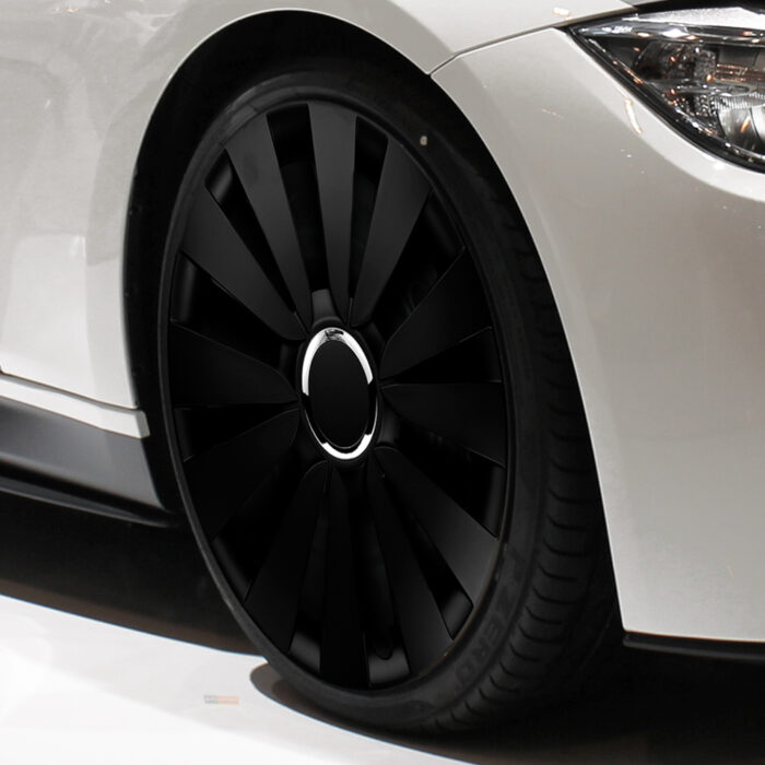 Auto - RADKAPPEN - SKY BLACK - SCHWARZ MATT