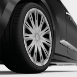Auto - RADKAPPEN - SPARK SILBER/SILVER