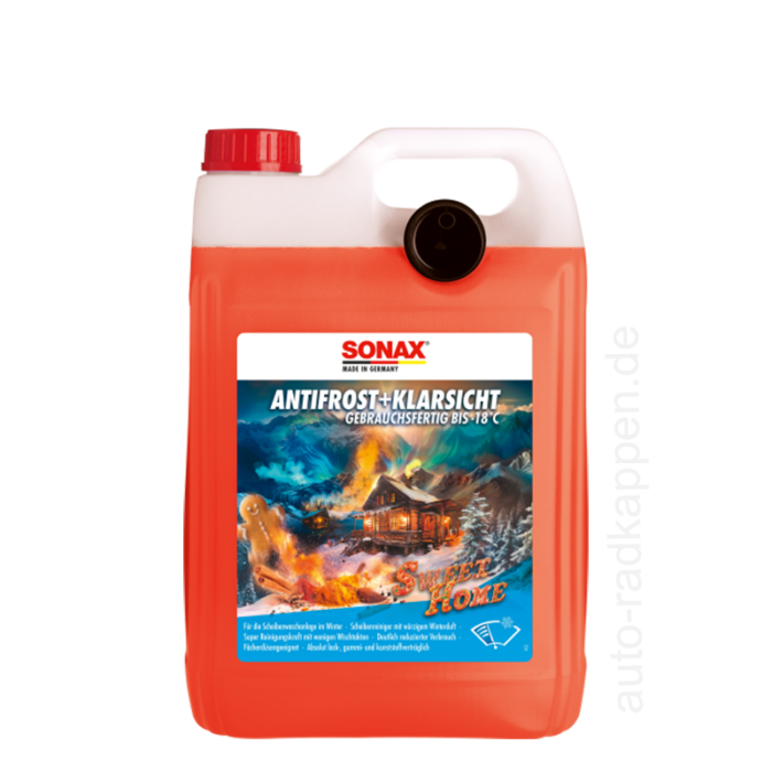 Sonax Anti Frost+Klar Sicht bis -18 °C Sweet Home 5 Liter
