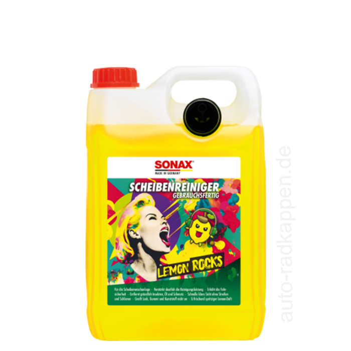 Sonax Scheiben Reiniger gebrauchsfertig Lemon Rocks 5 Liter